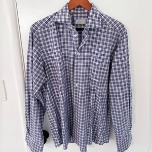 ETON contemporary fit 100% cotton button down dress shirt